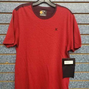 Hurley Santa Cruz Knits Crew Red T-Shirt Sz M